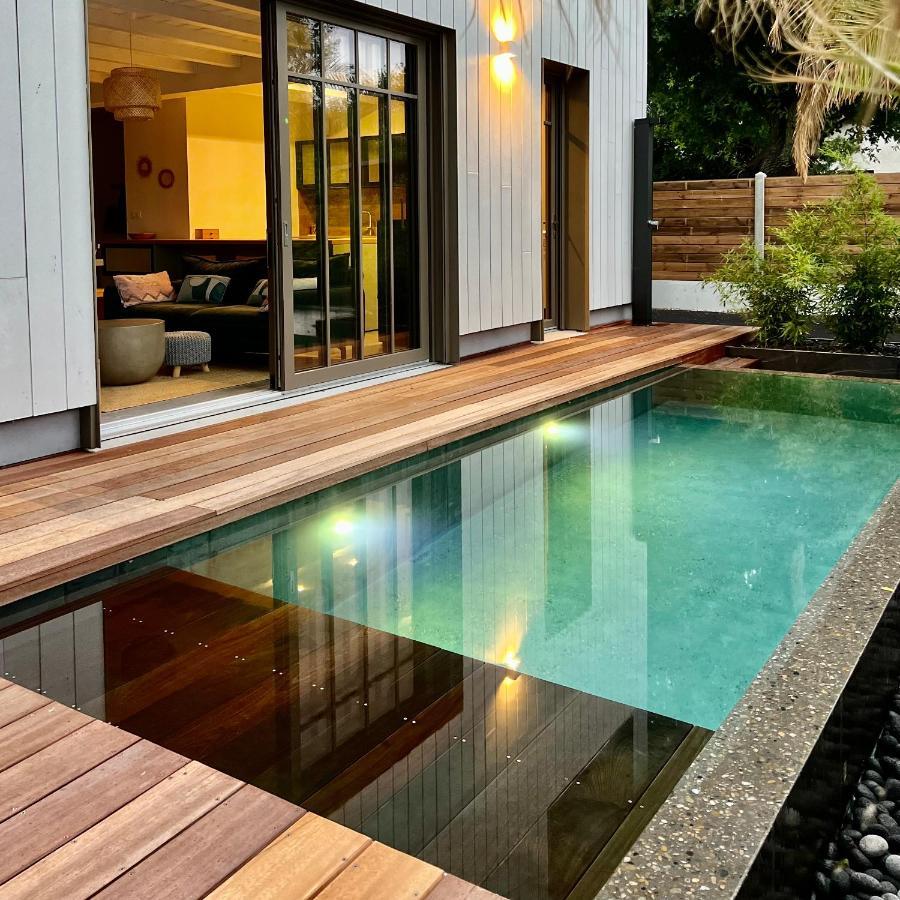 La Villa Du Lac - Piscine Chauffee - Jacuzzi - Clim La Teste-de-Buch Luaran gambar